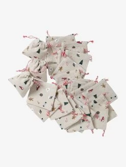 24 Pochons Pour Calendrier De L'Avent Beige / Multicolore - Vertbaudet -Vertbaudet Shop 24 pochons pour calendrier de lavent 3