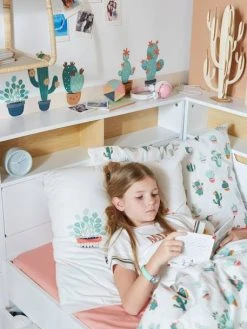 8 Grands Stickers Cactus Vert / Multicolore - Vertbaudet -Vertbaudet Shop 8 grands stickers cactus 2