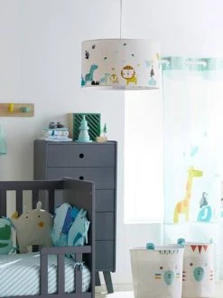 Abat-jour Pour Suspension JUNGLE PARTY Multicolore - Vertbaudet -Vertbaudet Shop abat jour pour suspension jungle party 2