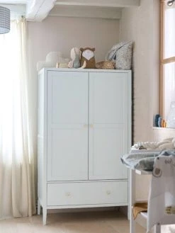 Armoire 2 Portes LIGNE PARISIENNE Vert D'eau - Vertbaudet -Vertbaudet Shop armoire 2 portes ligne parisienne 3