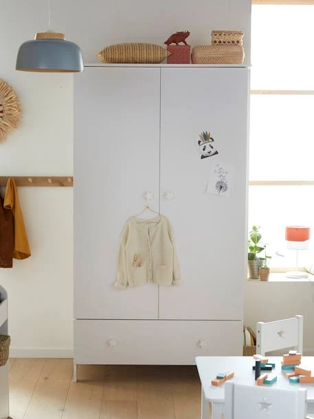 Armoire 2 Portes LIGNE SIRIUS Blanc - Vertbaudet 5 Armoire 2 Portes LIGNE SIRIUS Blanc - Vertbaudet – Image 3