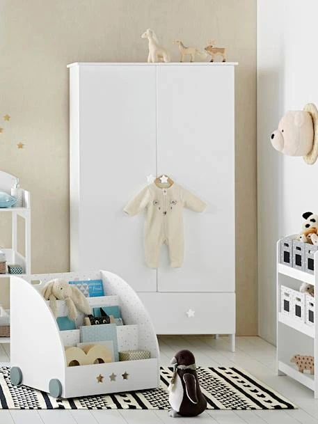 Armoire 2 Portes LIGNE SIRIUS Blanc - Vertbaudet 7 Armoire 2 Portes LIGNE SIRIUS Blanc - Vertbaudet – Image 5