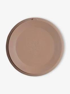 Assiette Compartimentée MUSHIE En Silicone Beige - Mushie -Vertbaudet Shop assiette compartimentee mushie en silicone 2