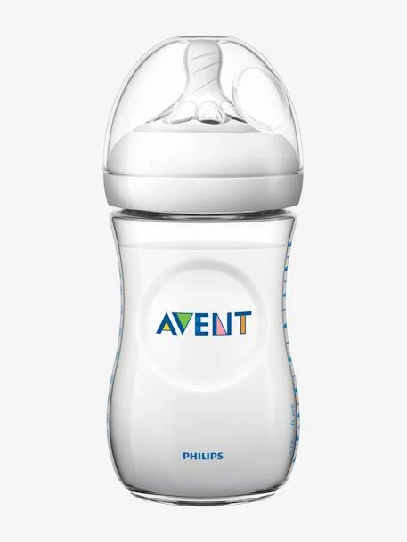 Biberon 260 Ml Philips AVENT Natural Sans BPA Transparent - Philips Avent 3 Biberon 260 Ml Philips AVENT Natural Sans BPA Transparent - Philips Avent