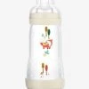 Biberon 320 Ml MAM Easy Start Anti-colique Time For Love Lin - Mam -Vertbaudet Shop biberon 320 ml mam easy start anti colique time for love