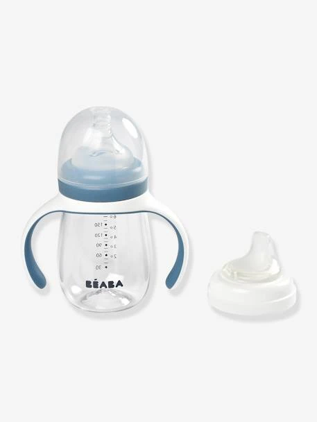 Biberon D'apprentissage 2 En 1 (210 Ml) BEABA Vert Sauge - Beaba 6 Biberon D'apprentissage 2 En 1 (210 Ml) BEABA Vert Sauge - Beaba – Image 4