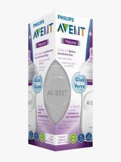 Biberon Verre 240 Ml Philips AVENT Natural Sans BPA Transparent - Philips Avent -Vertbaudet Shop biberon verre 240 ml philips avent natural sans bpa 3