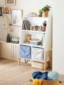 Bibliothèque LIGNE RETRO Blanc Mate - Vertbaudet 10 Bibliothèque LIGNE RETRO Blanc Mate - Vertbaudet -Vertbaudet Shop bibliotheque ligne retro 3