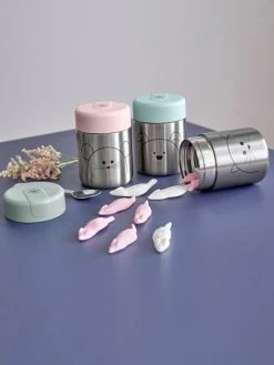 Boîte à Lunch Thermos Repas LÄSSIG Little Chums Menthe/chien - Lassig -Vertbaudet Shop boite a lunch thermos repas lassig little chums 4