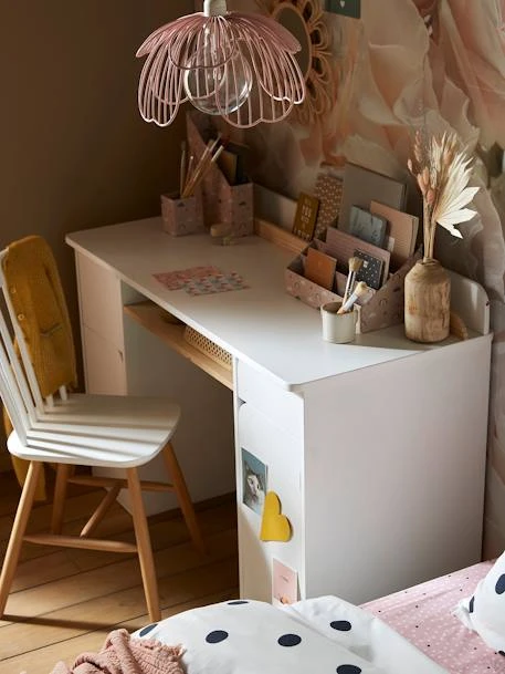 Bureau Enfant LIGNE ECLIPSE Blanc/bois - Vertbaudet 6 Bureau Enfant LIGNE ECLIPSE Blanc/bois - Vertbaudet – Image 4