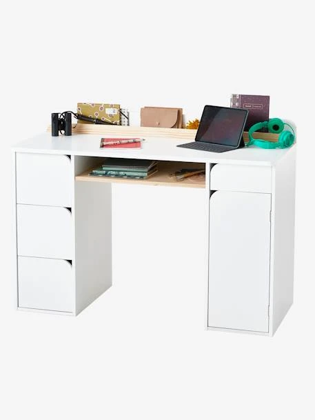Bureau Enfant LIGNE ECLIPSE Blanc/bois - Vertbaudet 3 Bureau Enfant LIGNE ECLIPSE Blanc/bois - Vertbaudet