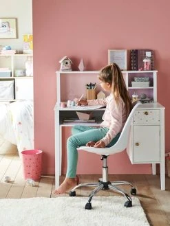 Bureau Enfant MAKE A WISH Blanc Clair Uni Avec Decor - Vertbaudet 11 Bureau Enfant MAKE A WISH Blanc Clair Uni Avec Decor - Vertbaudet -Vertbaudet Shop bureau enfant make a wish 3