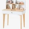 Bureau Enfant SCANDI Blanc/bois - Vertbaudet -Vertbaudet Shop bureau enfant scandi