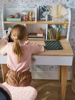 Bureau Enfant SCANDI Blanc/bois - Vertbaudet -Vertbaudet Shop bureau enfant scandi 5