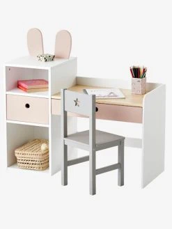 Bureau Maternelle BUNNY Blanc - Vertbaudet