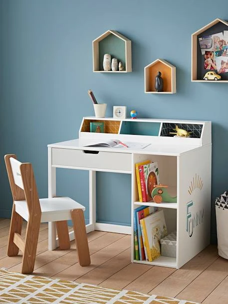 Bureau Maternelle LIGNE FUNNY Bleu - Vertbaudet 3 Bureau Maternelle LIGNE FUNNY Bleu - Vertbaudet