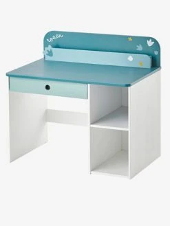 Bureau Maternelle ROAAR Blanc Moyen Uni Avec Decor - Vertbaudet -Vertbaudet Shop bureau maternelle roaar 4