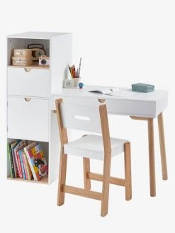 Bureau Primaire LIGNE SMILE Blanc - Vertbaudet