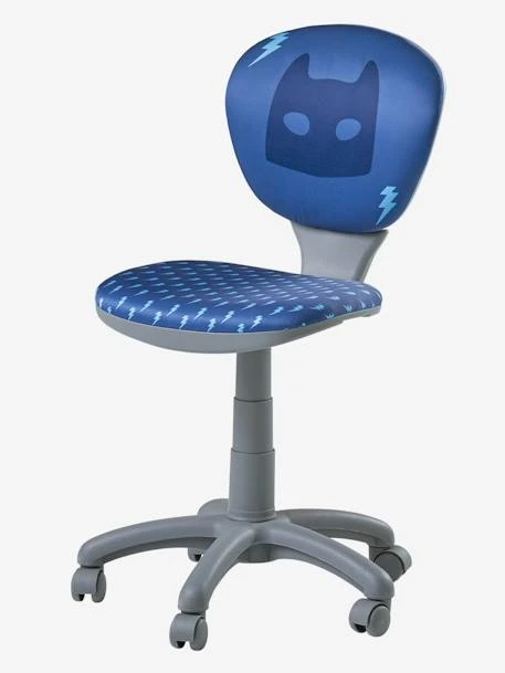 Chaise De Bureau à Roulettes Enfant Super-héros Bleu - Vertbaudet 4 Chaise De Bureau à Roulettes Enfant Super-héros Bleu - Vertbaudet – Image 2