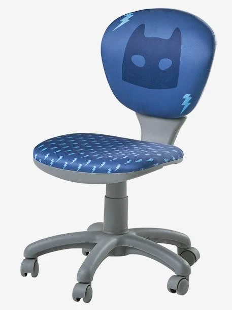 Chaise De Bureau à Roulettes Enfant Super-héros Bleu - Vertbaudet 3 Chaise De Bureau à Roulettes Enfant Super-héros Bleu - Vertbaudet