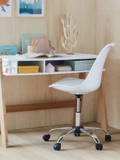Chaise De Bureau Enfant à Roulettes Rose - Vertbaudet -Vertbaudet Shop chaise de bureau enfant a roulettes 2