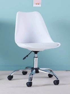 Chaise De Bureau Enfant à Roulettes Rose - Vertbaudet -Vertbaudet Shop chaise de bureau enfant a roulettes 4