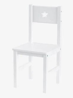 Chaise Maternelle, Assise H. 30 Cm LIGNE SIRIUS Blanc - Vertbaudet