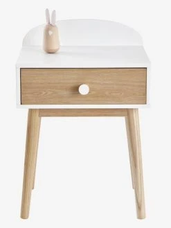 Chevet Avec Poignées Personnalisables LIGNE CONFETTI Blanc - Vertbaudet -Vertbaudet Shop chevet avec poignees personnalisables ligne confetti 6