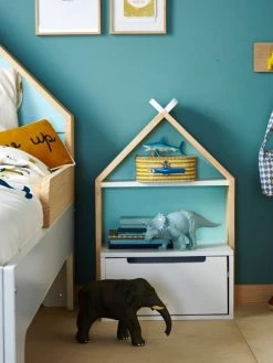 Chevet Enfant Fond Réversible Bleu Ou Rose LIGNE TIPILI Blanc - Vertbaudet -Vertbaudet Shop chevet enfant fond reversible bleu ou rose ligne tipili 4