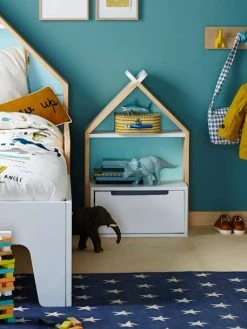 Chevet Enfant Fond Réversible Bleu Ou Rose LIGNE TIPILI Blanc - Vertbaudet -Vertbaudet Shop chevet enfant fond reversible bleu ou rose ligne tipili 5