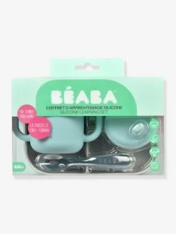 Coffret D’apprentissage 3 Pièces BEABA En Silicone Rose - Beaba -Vertbaudet Shop coffret dapprentissage 3 pieces beaba en silicone 5