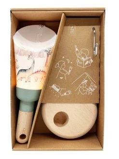 Coffret Lampe Nomade 5 En 1 Dinosauria MAISON POLOCHON Vert Sauge - Polochon -Vertbaudet Shop coffret lampe nomade 5 en 1 dinosauria maison polochon 3