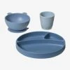 Coffret Repas En Silicone Set Baby Blue - Vertbaudet -Vertbaudet Shop coffret repas en silicone
