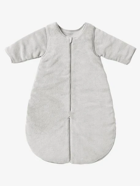 Combinaison De Transport Polaire Microfibre, Manches Amovibles Taupe - Vertbaudet 5 Combinaison De Transport Polaire Microfibre, Manches Amovibles Taupe - Vertbaudet – Image 3