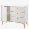 Commode SONGE Blanc/bois - Vertbaudet -Vertbaudet Shop commode songe