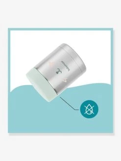 Contenant Isotherme Inox BABYMOOV EAT’S ISY Bleu Gris - Babymoov -Vertbaudet Shop contenant isotherme inox babymoov eats isy 3