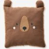 Coussin Carré Ourson Brun - Vertbaudet -Vertbaudet Shop coussin carre ourson