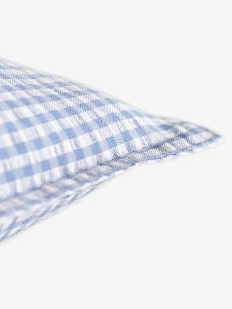 Coussin En Seersucker à Sequins Réversibles EN VOITURE SIMON Bleu - Vertbaudet 5 Coussin En Seersucker à Sequins Réversibles EN VOITURE SIMON Bleu - Vertbaudet – Image 3