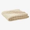 Couverture Bébé En Tricot écru Chiné - Vertbaudet -Vertbaudet Shop couverture bebe en tricot