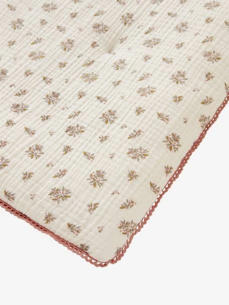 Couverture Gaze De Coton/velours GRENIER écru / Multicolore - Vertbaudet 7 Couverture Gaze De Coton/velours GRENIER écru / Multicolore - Vertbaudet – Image 5