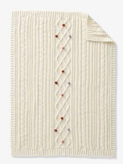 Couverture Tricot HAPPY BOHÈME écru - Vertbaudet 12 Couverture Tricot HAPPY BOHÈME écru - Vertbaudet -Vertbaudet Shop couverture tricot happy boheme 4