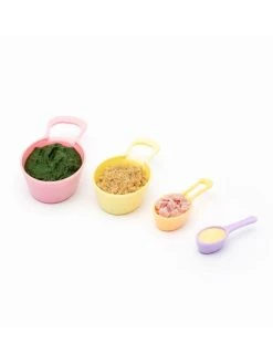 Cuillères Doseuses Dosies MA PETITE ASSIETTE Multicolore - Ma Petite Assiette -Vertbaudet Shop cuilleres doseuses dosies ma petite assiette 4