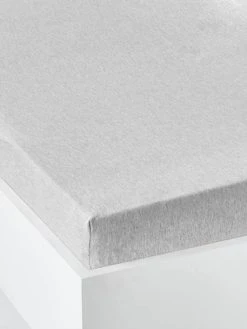 Drap-housse Bébé PETIT MOUTON Gris Chiné - Vertbaudet