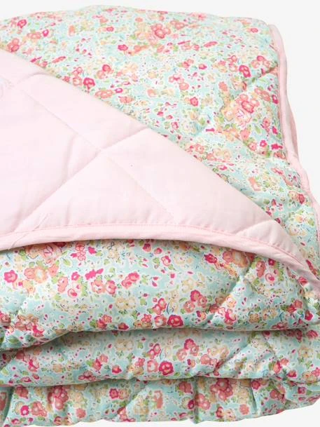 Edredon Matelassé Enfant Vert D'eau - Vertbaudet 4 Edredon Matelassé Enfant Vert D'eau - Vertbaudet – Image 2