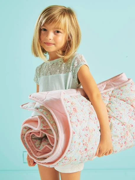 Edredon Matelassé Enfant Vert D'eau - Vertbaudet 6 Edredon Matelassé Enfant Vert D'eau - Vertbaudet – Image 4