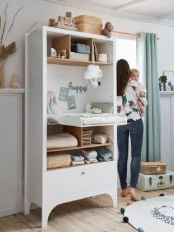 Vertbaudet Shop -Vertbaudet Shop etagere a langer 2 en 1 ligne nougatine 1