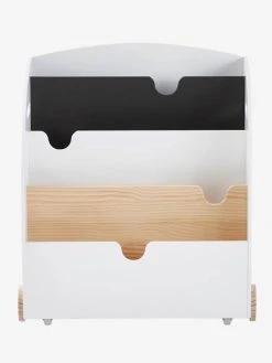 Etagère Pour Livres à Roulettes LIGNE SCHOOL Rose - Vertbaudet -Vertbaudet Shop etagere pour livres a roulettes ligne school 2