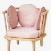 Fauteuil Rétro Rose - Vertbaudet -Vertbaudet Shop fauteuil retro