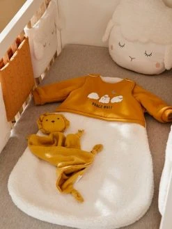 Gigoteuse Manches Amovibles Bi-matière PETIT MOUTON Miel / écru - Vertbaudet -Vertbaudet Shop gigoteuse manches amovibles bi matiere petit mouton 4