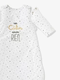 Gigoteuse Manches Amovibles UN CÂLIN SINON RIEN Blanc - Vertbaudet -Vertbaudet Shop gigoteuse manches amovibles un calin sinon rien 2